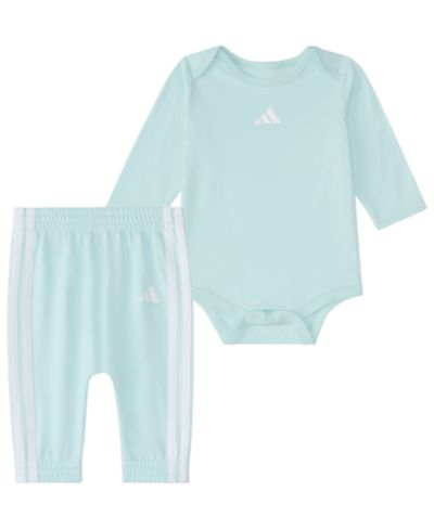 adidas Детский комплект из боди и брюк с длинным рукавом, 2-Piece Set