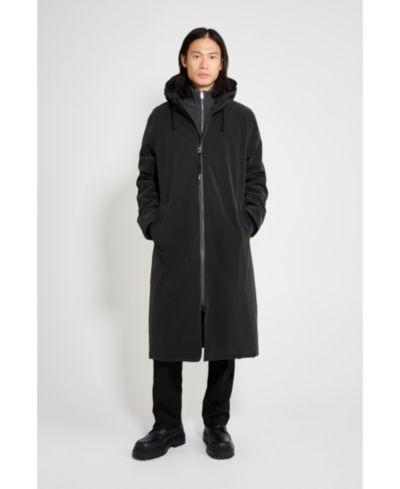 Stutterheim Men's Stockholm Long Matte Winter Coat