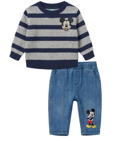 Детский комплект Disney Mickey Mouse: свитер с длинным рукавом и брюки, 2 части