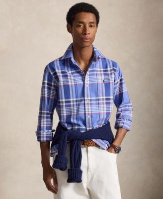 Рубашка Polo Ralph Lauren Men's The Iconic Rumple Texture