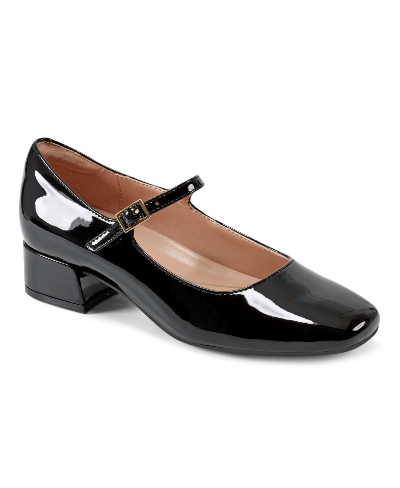 Easy Spirit Women's Janica Mary Jane Block Heel Pumps