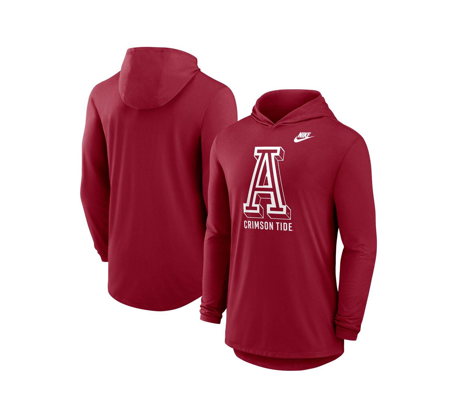 Мужское лонгслив-худи Nike Alabama Crimson Tide Legacy Dri-FIT