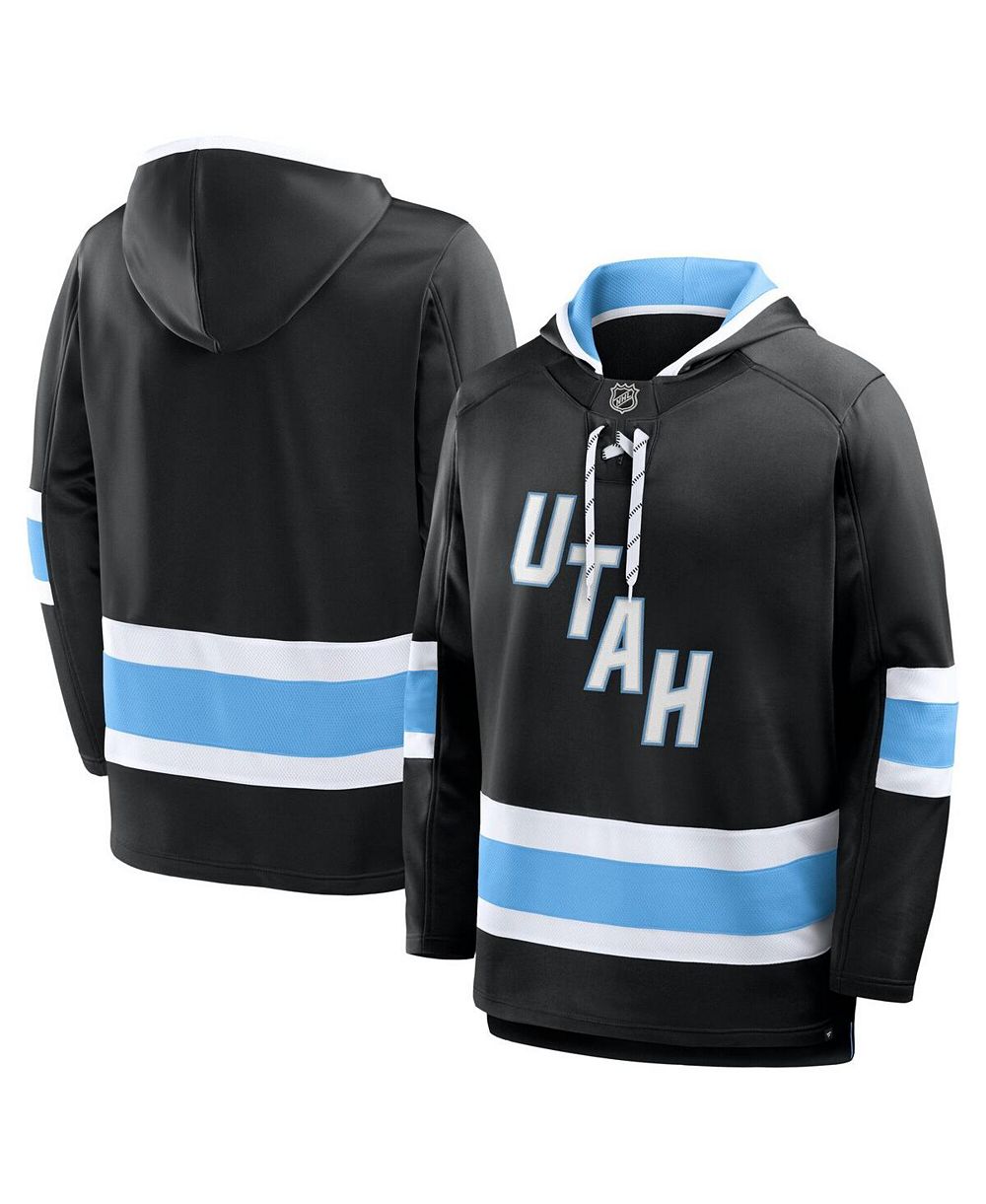 Мужское худи Fanatics Men's Black Utah Mammoth Prime Time Fleece