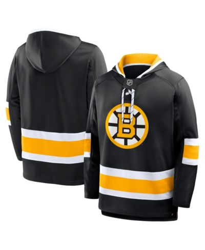 Мужское худи Fanatics Boston Bruins Prime Time Fleece, Black