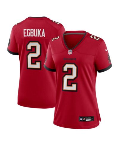 Nike Женская джерси Nike Emeka Egbuka Red Tampa Bay Buccaneers Team Game
