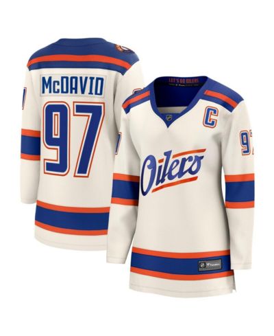 Fanatics Женская джерси Connor McDavid Edmonton Oilers