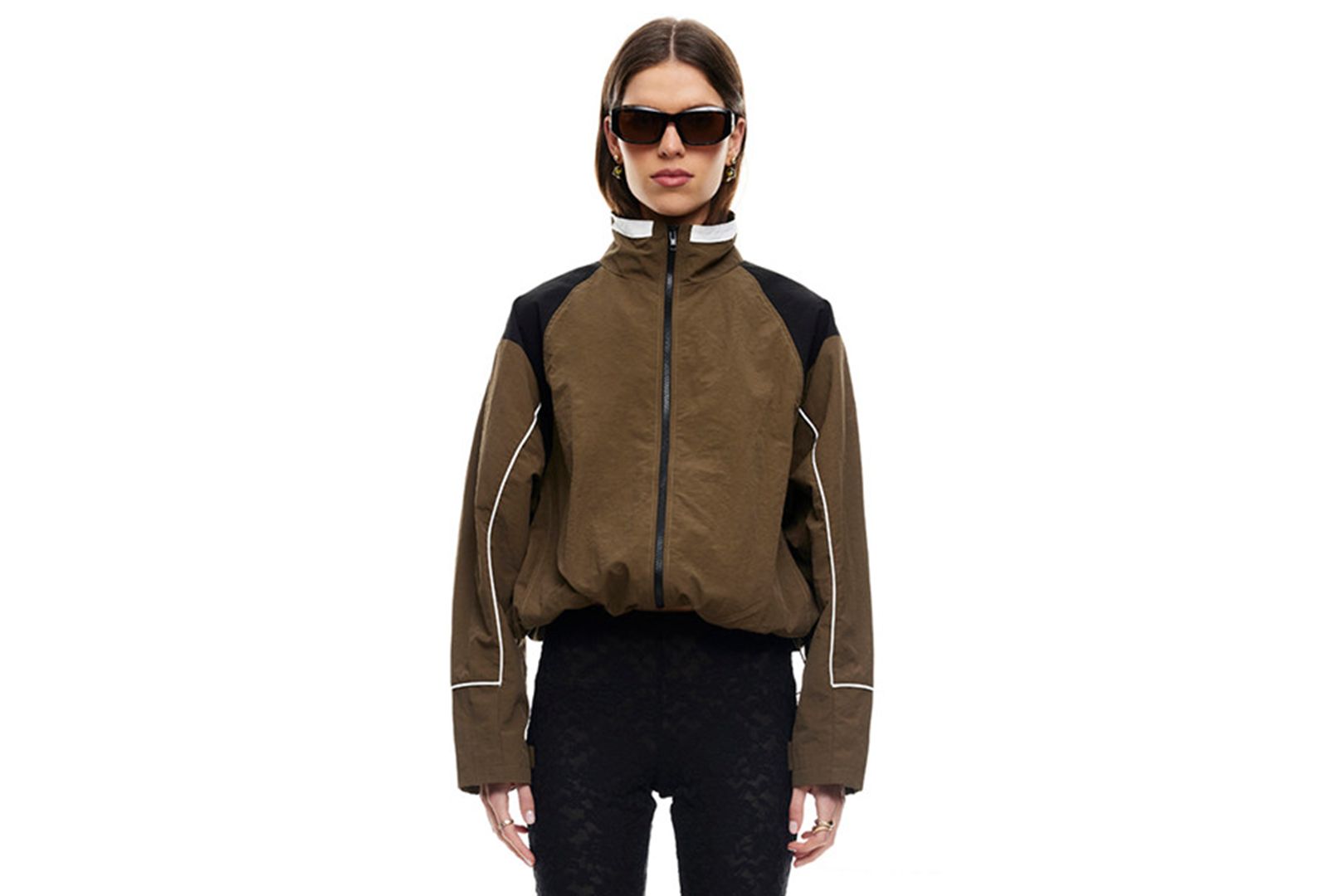 Lioness Women's Shoreline Windbreaker High Neck Jacket