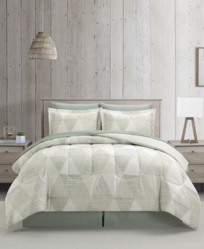 Комплект покрывал Macy's Hudson Geometric, 8 шт