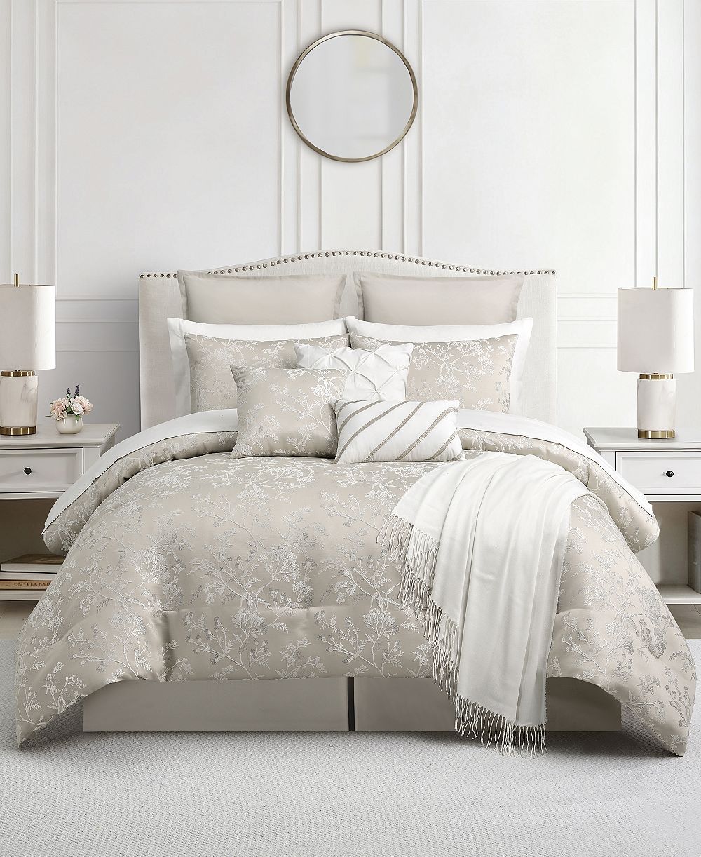 Macy's Cherry Blossom 14-Pc. Comforter Set, Queen