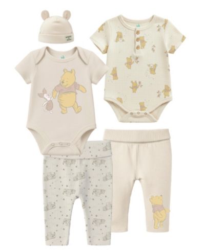 Комплект одежды Disney Baby Boys' or Baby Girls' Winnie the Pooh 5-Piece Set