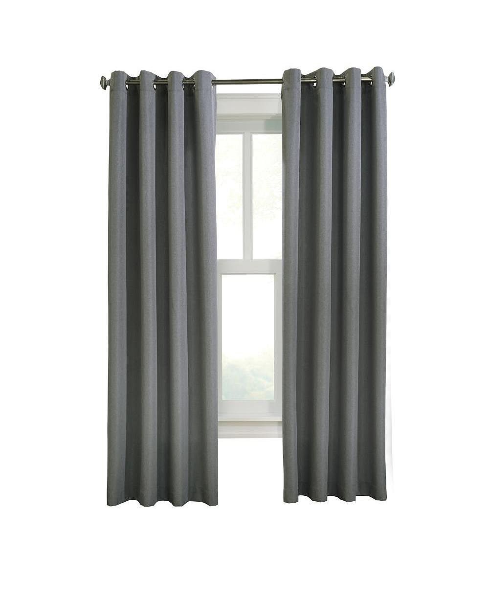 Habitat Margaret Light Filtering Window Treatment Grommet Curtain Panel for Bedroom 52" x 108"
