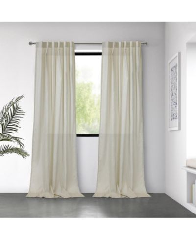Штора Habitat Bolton Light Filtering Dual Header Weave Linen
