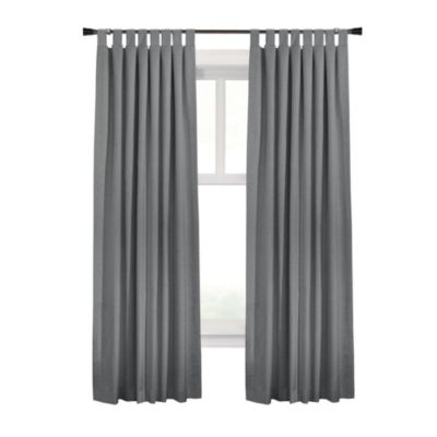 Commonwealth Ventura Tab Top Curtain Panel Pair Window Dressing each - 78x84"
