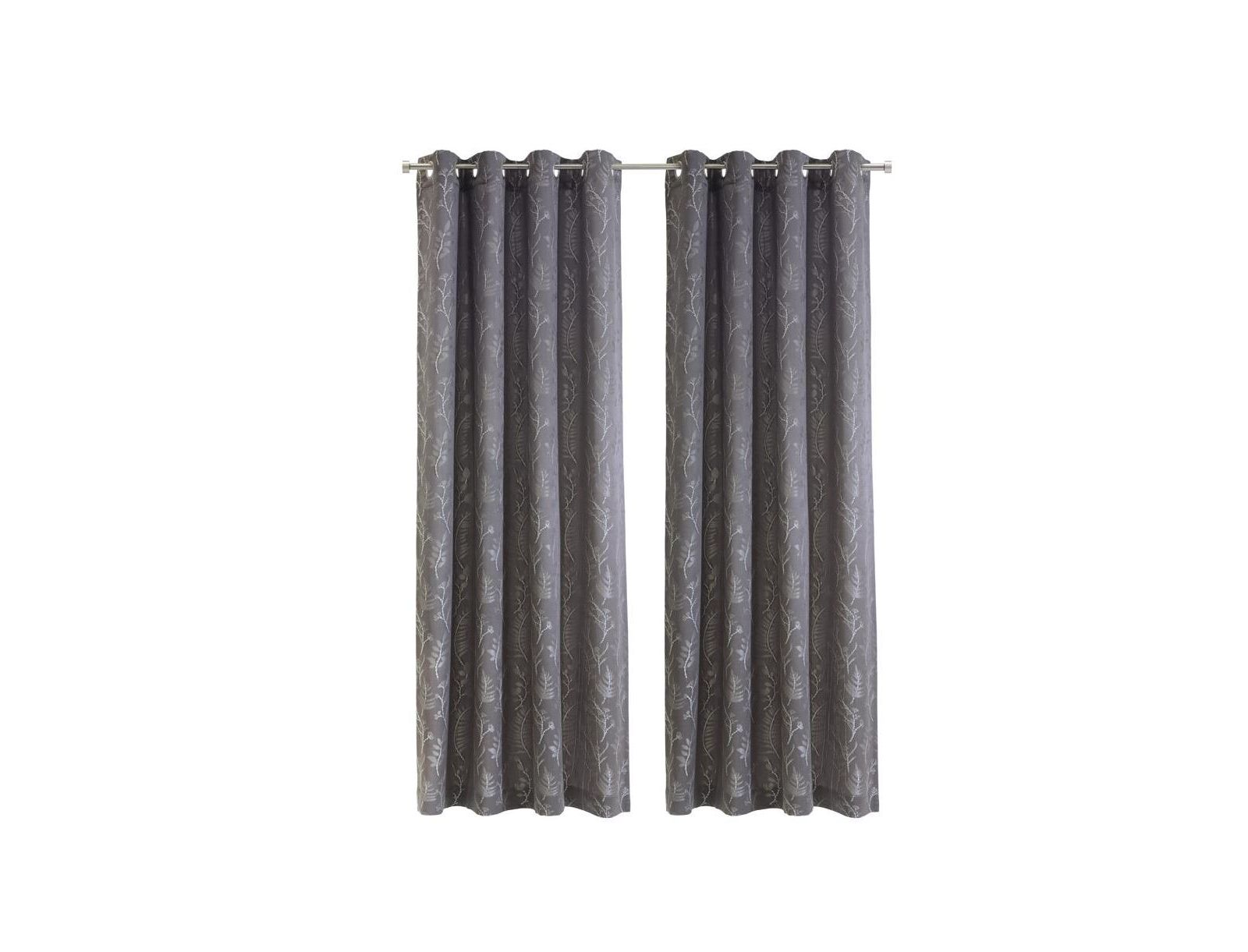 Штора Habitat Botanical Inspired Jacquard Pattern Light Filtering Grommet Panel