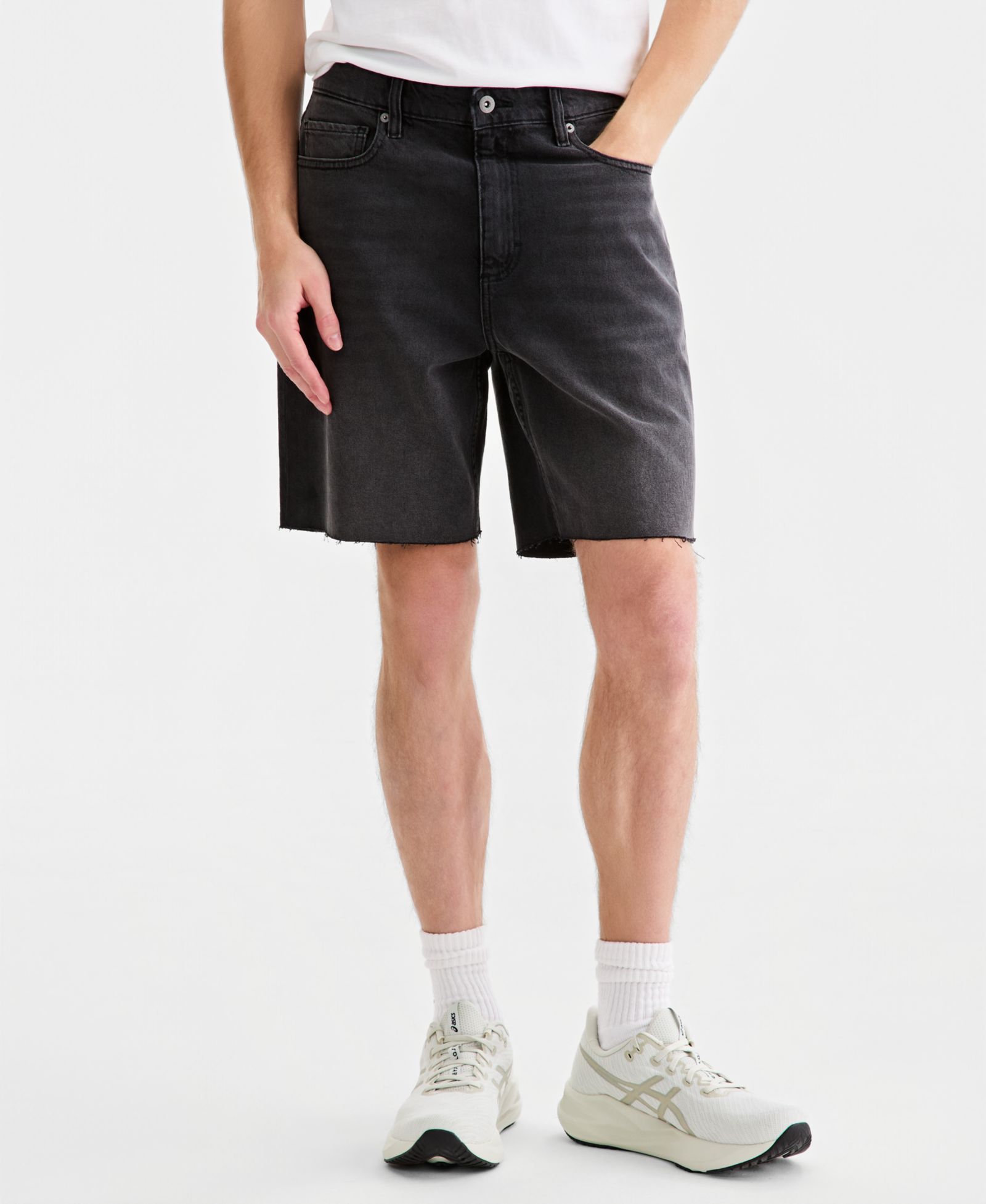 Sun + Stone Men's Bennett Relaxed-Fit Denim Shorts, Macy's Exclusive