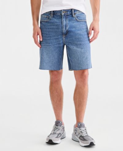 Sun + Stone Men's Monte Relaxed-Fit Denim Shorts, Macy's Exclusive