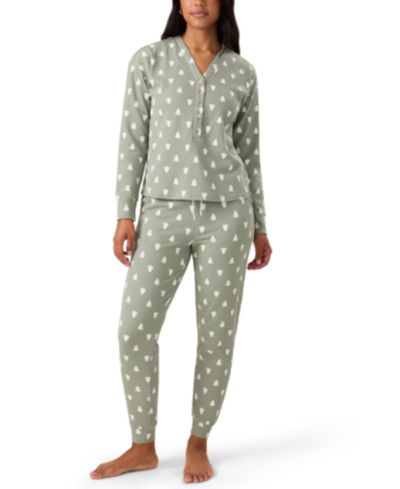 Kindred Bravely Maternity Waffle Nursing Lounge Set