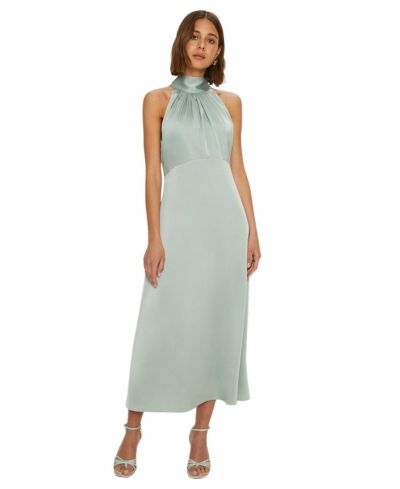 Женское миди-платье Oasis Satin Halter Neck Bridesmaid