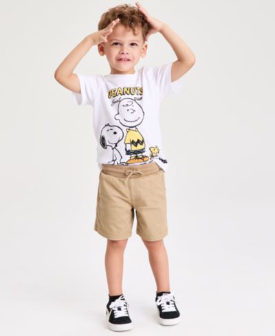 Epic Threads Boys' Toddler 12M-5T Twill Shorts, Macy's Exclusive