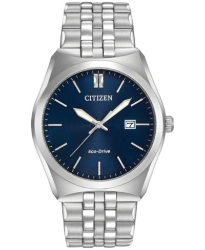 Мужские часы Citizen Eco-Drive Stainless Steel Bracelet 40mm BM7330-59L
