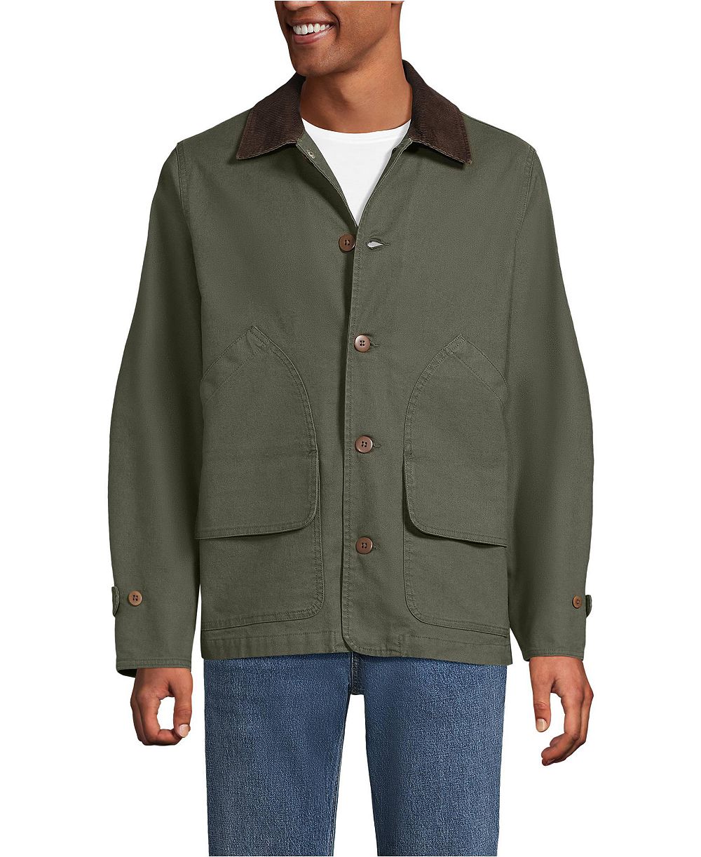 Lands' End Men's Canvas Barn Jacket
