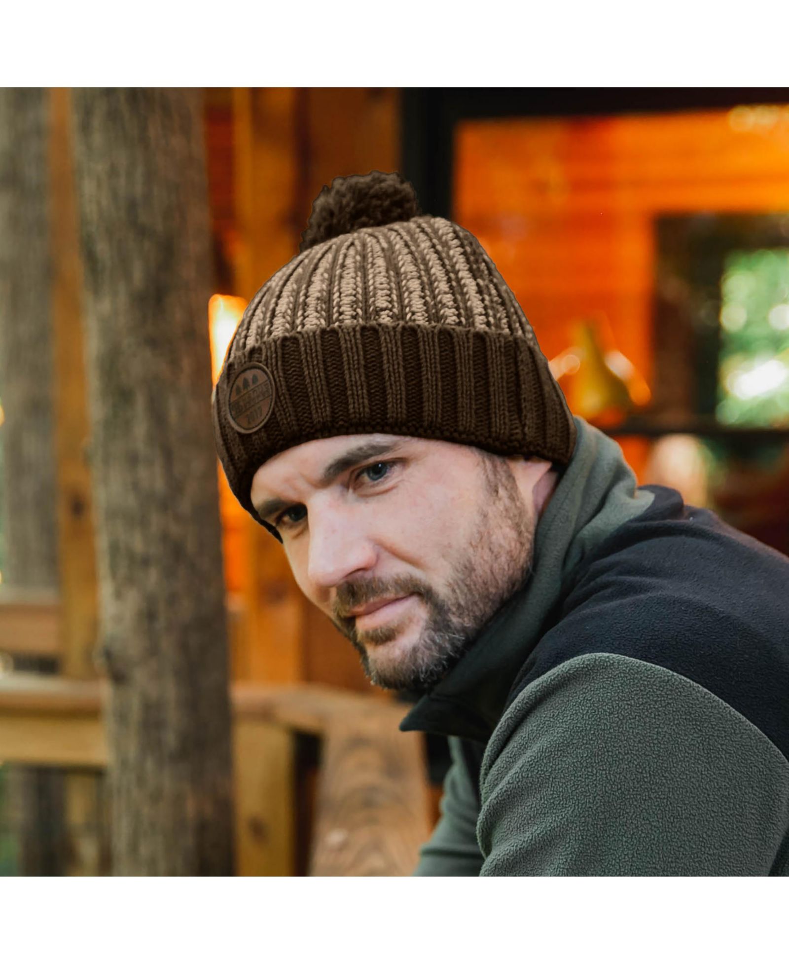 Унисекс шапка Kanut Sports Mission Pom Heather