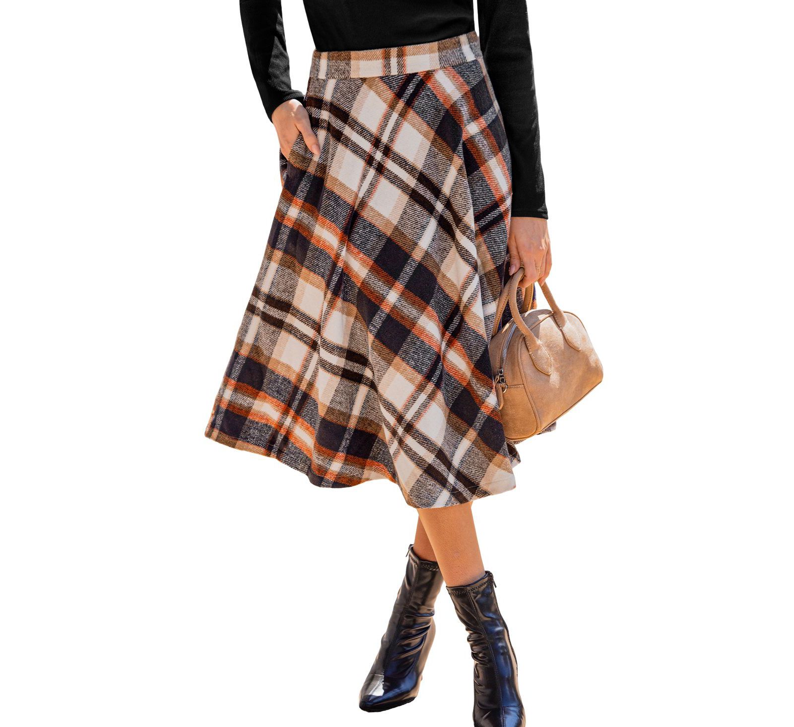 Женская миди-юбка Cupshe Primrose Plaid