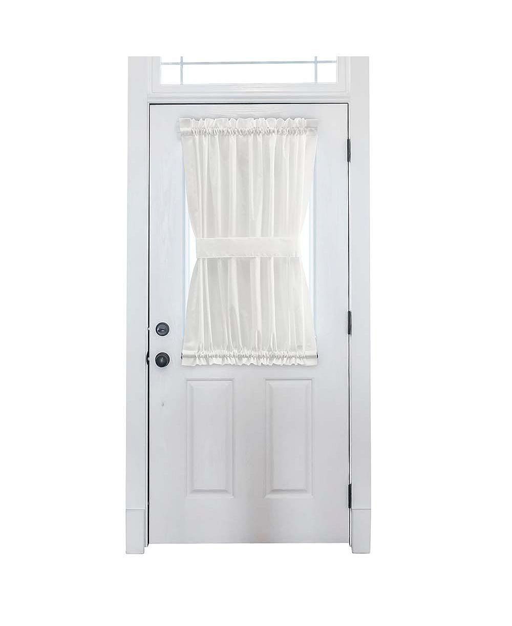 Штора Ellis Curtain Stacey 1.5" Rod Pocket из высококачественной ткани однотонного цвета