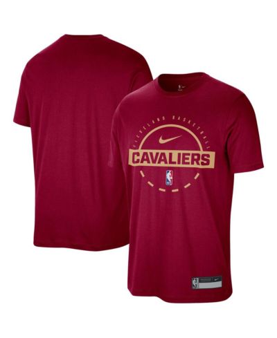 Nike Мужская тренировочная футболка Cleveland Cavaliers 2025/26 On-Court Flare Performance Wine
