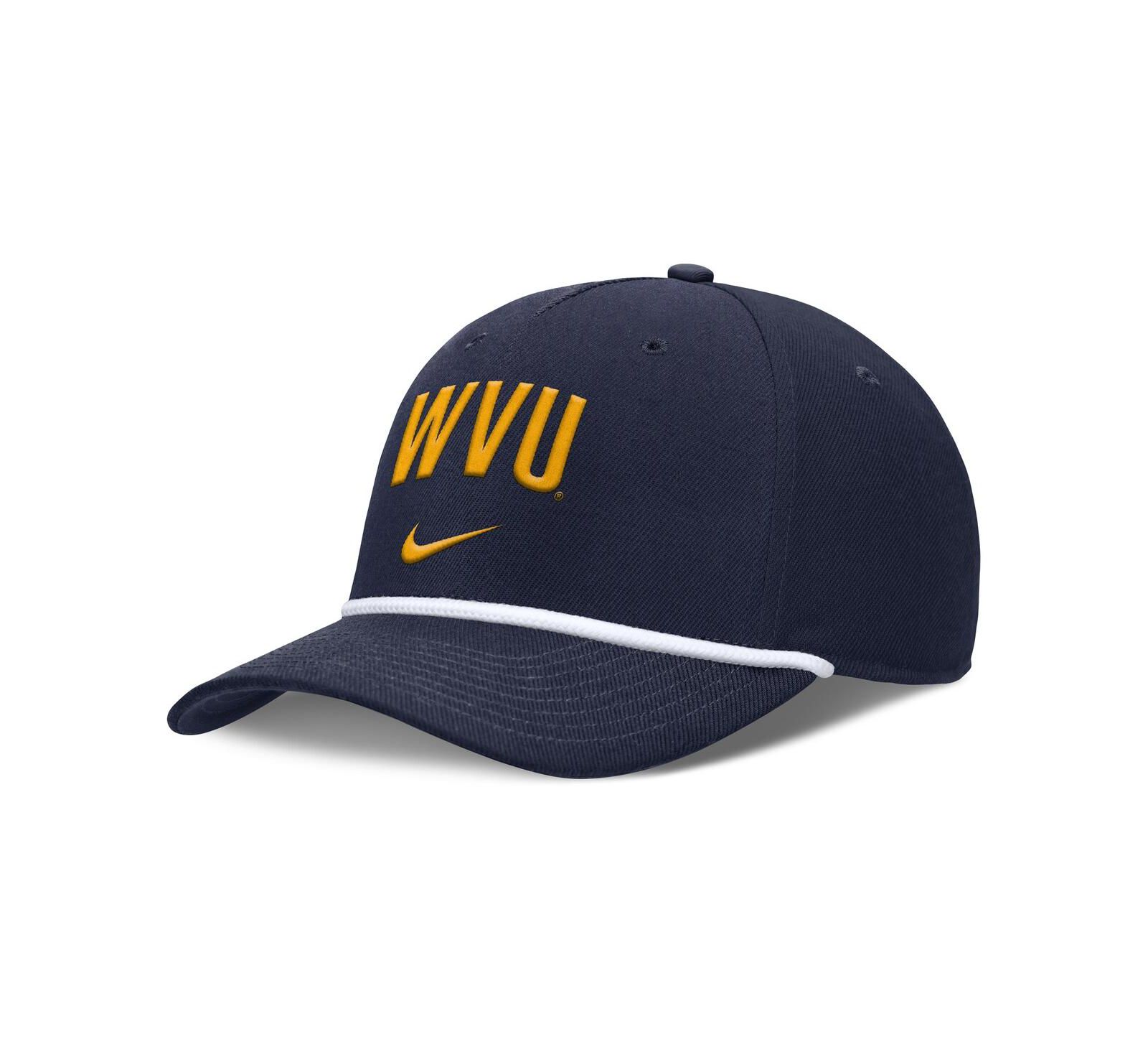 Nike Мужская West Virginia Mountaineers Rise Campus Adjustable Hat