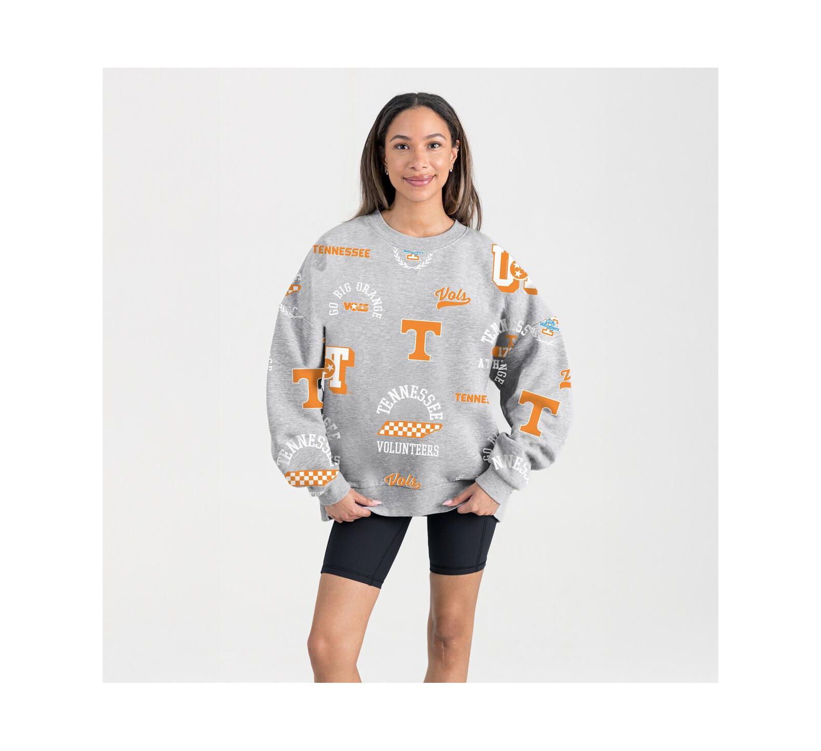 Женская флисовая толстовка Gameday Couture Tennessee Volunteers Gray Always on Repeat