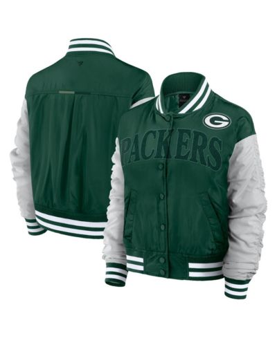 Женская куртка Fanatics Green Bay Packers Elements Wave Full-Snap