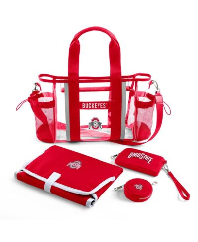 Прозрачная сумка WEAR by Erin Andrews Ohio State Buckeyes Stadium Baby Bag