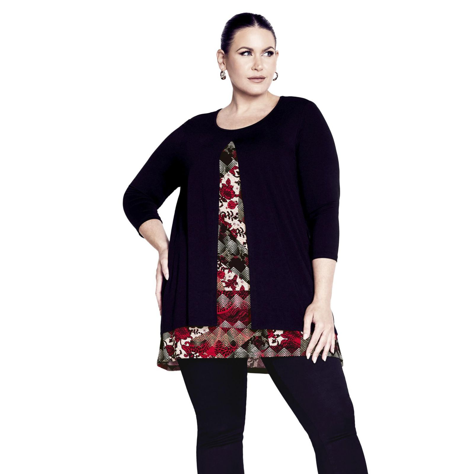 Avenue Женский Plus Size Alex Tunic Top
