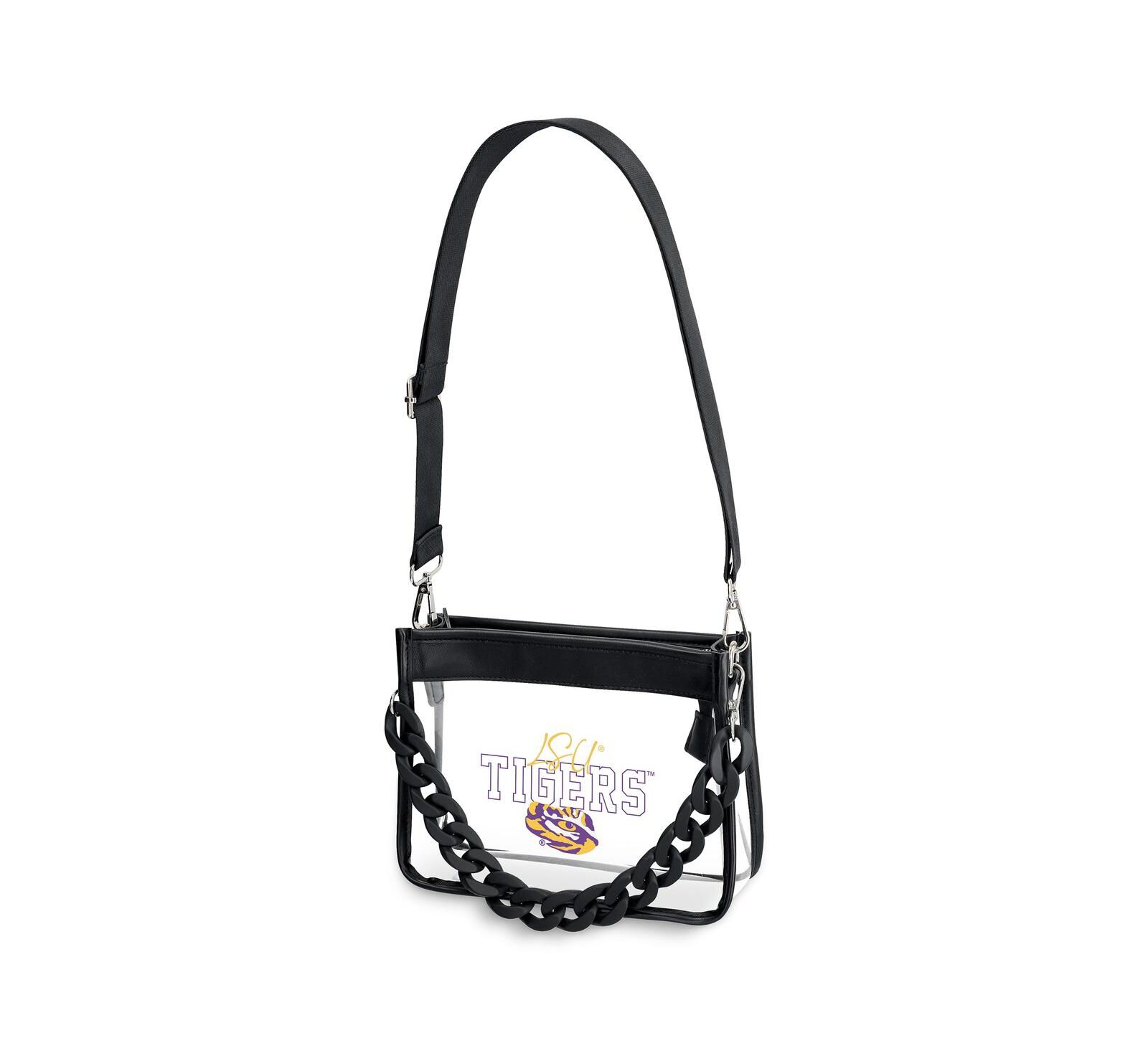 Мини-сумка WEAR by Erin Andrews LSU Tigers Plastic Chain Crossbody