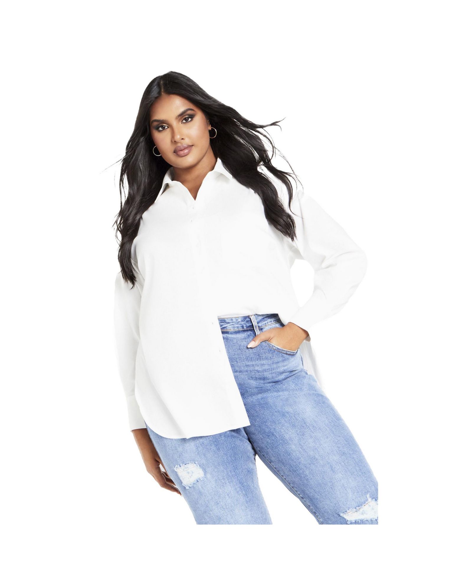 Женская рубашка AVENUE Plus Size Karolina