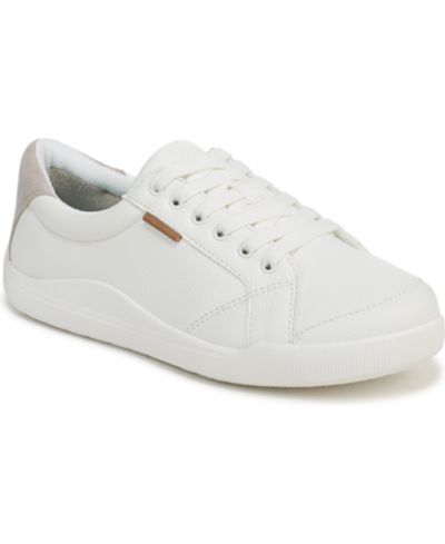 White/Oyster Faux Leather