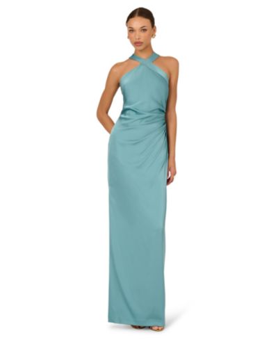 Adrianna Women's Halter Neck Ball Gown