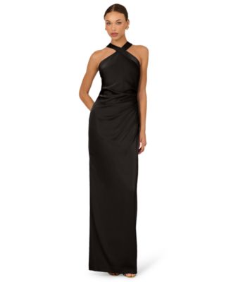 Adrianna Women's Halter Neck Ball Gown