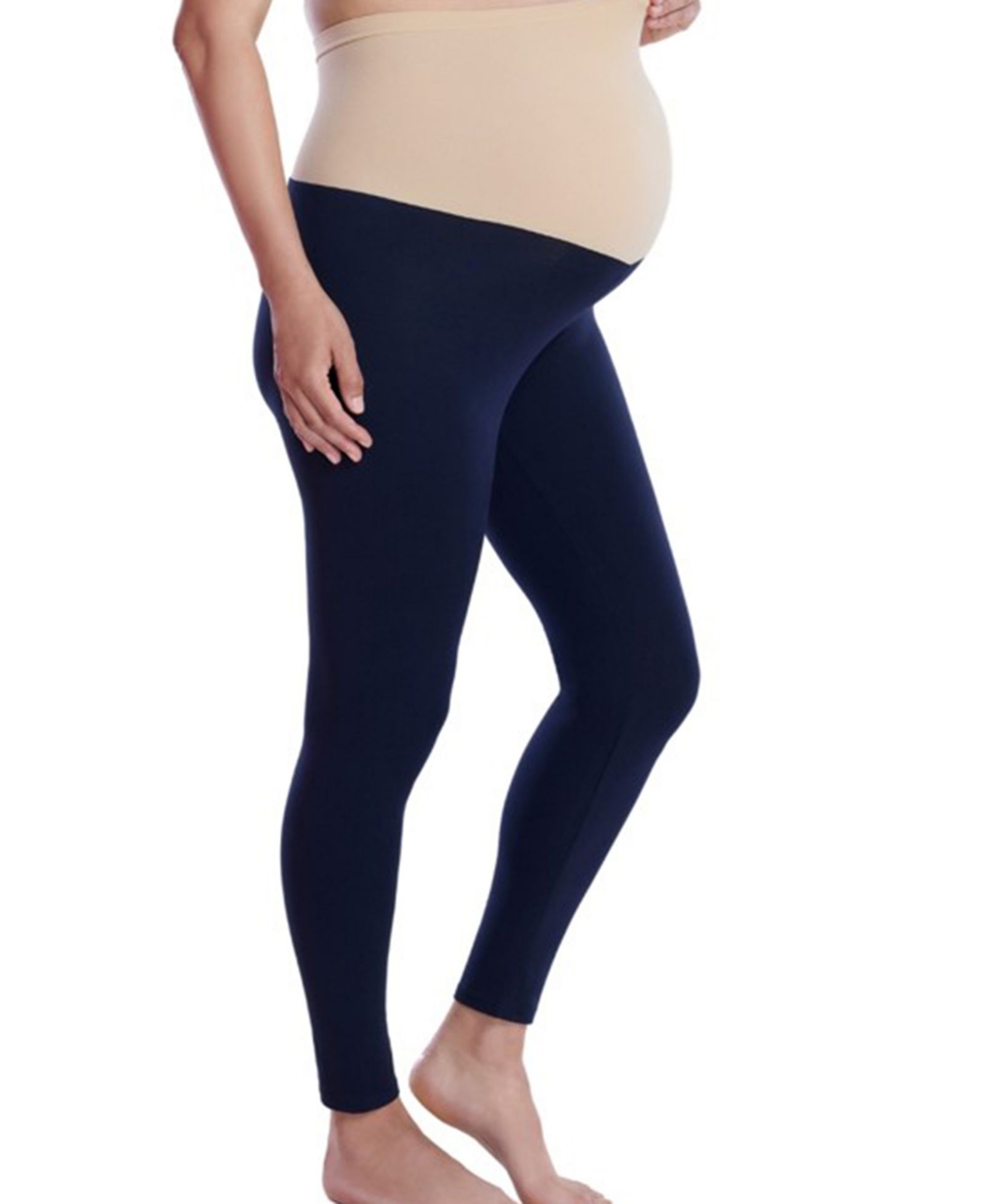 Материнские леггинсы Plus Size Essential Stretch Secret Fit Over the Belly - Motherhood