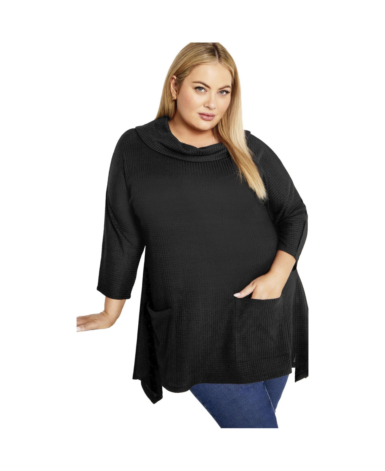 AVENUE Women's Ari Pocket Tunic