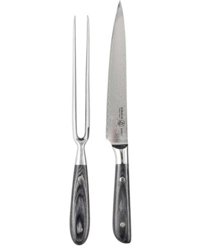 Messermeister Avanta Damascus 2 Pc Carving Set