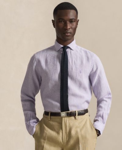 Polo Ralph Lauren Men's Linen Classic-Fit Shirt