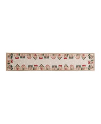Avanti Gingerbread Village 72" Table Runner