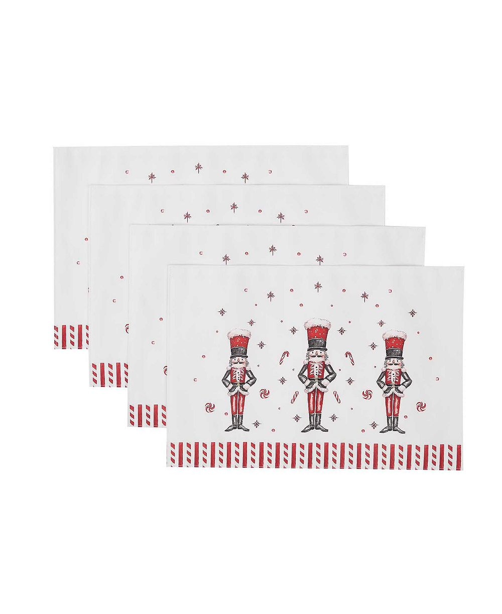 Набор подставок под тарелки Avanti Nutcracker Candy, 4 шт.