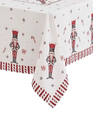 Avanti Nutcracker Candy Tablecloth, 60" x 144"