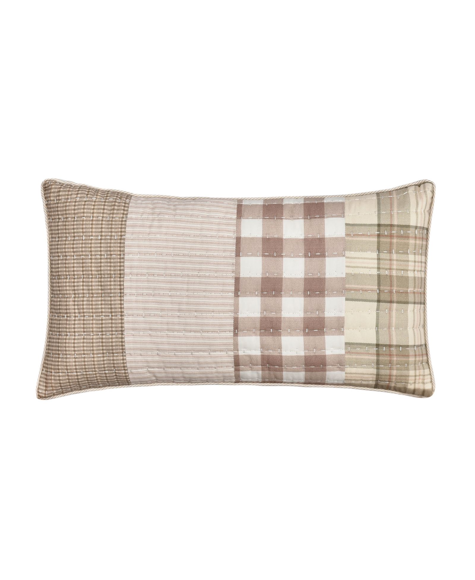 Декоративная подушка Piper & Wright Mayfair Quilted Boudoir 11" x 20"
