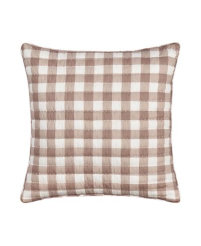 J. Queen Cottage Mayfair Quilted Decorative Pillow, 18" x 18"