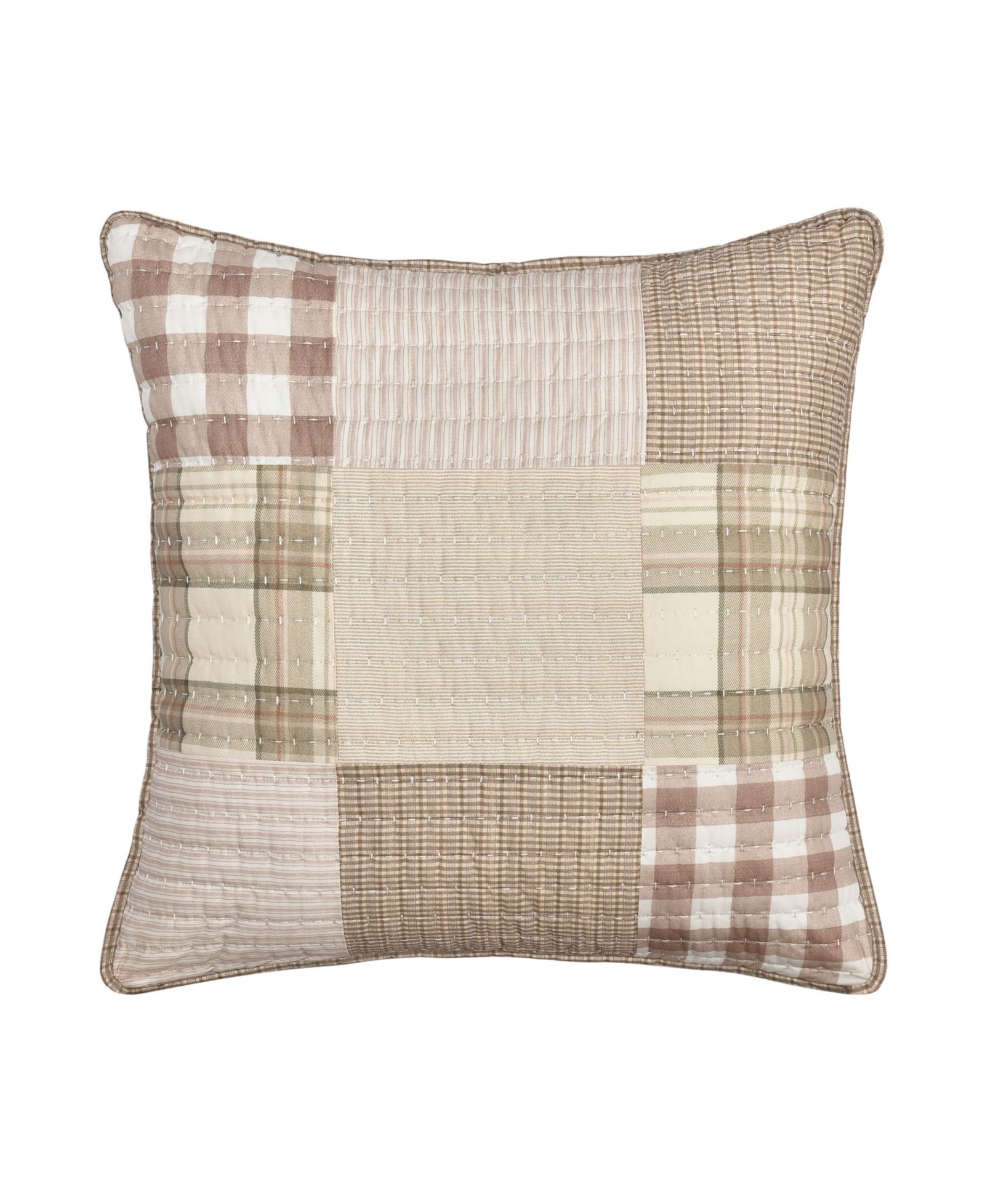 J. Queen Cottage Mayfair Quilted Decorative Pillow, 20" x 20"