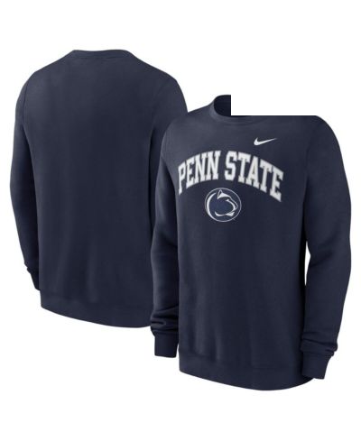Nike мужское худи Penn State Nittany Lions Arch, темно-синее